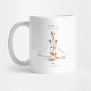 Upushny " Break and have yoga " Mug